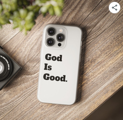 Christianity Themed "God Is Good" IPhone 14 Pro Case