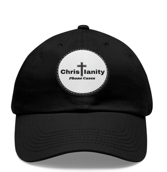 One Size "Christianity Phone Cases" Black / Black Patch Hat